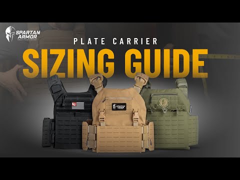 Spartan Armor Systems® Plate Carrier Sizing Guide - Spartan Armor Systems Body Armor 101