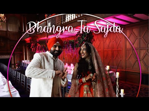 Bhangra Ta Sajda | Wedding Lip Dub | 4k |