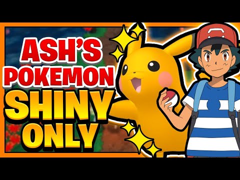 Pokemon Alpha Sapphire Hardcore Nuzlocke But I ONLY USE SHINY ASH'S POKEMON...