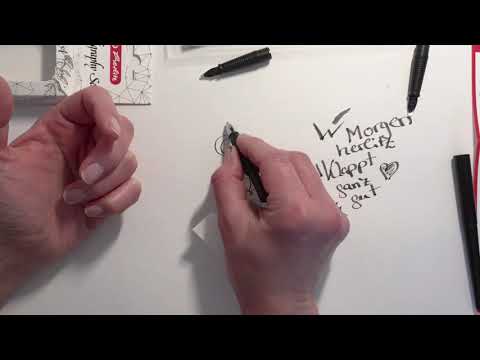 Herlitz 8623001 5-teiliges Füllhalter Calligraphy-Set