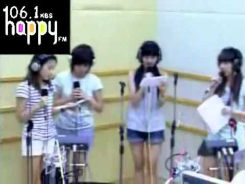 Because I'm A Girl  Taeyeon, Jessica, Tiffany And Seohyun At Fm Inkigayo August 20, 2007
