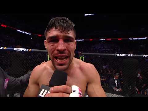 UFC Phoenix: Vicente Luque and Bryan Barberena Octagon Interview