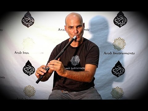 Cecen Kizi , Black Arabic Ney - Tuning Bolahenk, Mi Bayat (E) Perfect for Arabic Music
