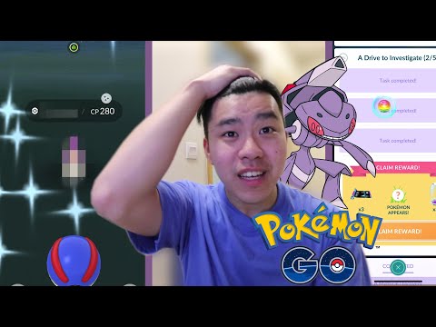 WAS NOT EXPECTING THIS SHINY! Time for Genesect in Pokemon Go!