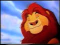 The Lion King Sound Track Release 1994 Nz