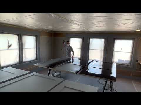 How to Spray Black Doors