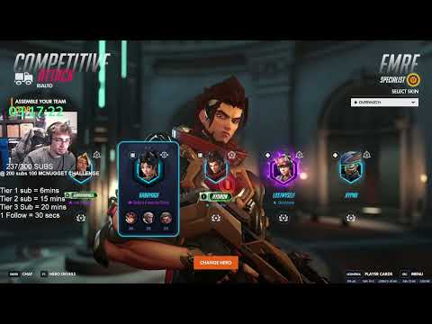 Hydron DOMINATES With New DPS EMRE | Overwatch Gameplay