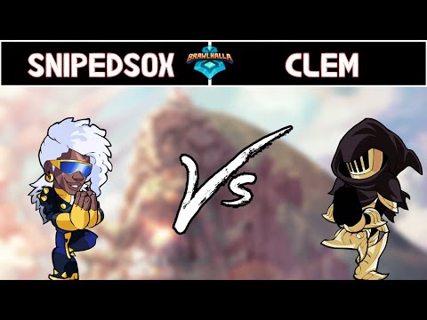 SnipedSox vs Clem - Frosted Brawls 1v1s - 2022 - Grand Finals - NA - Tournament #479