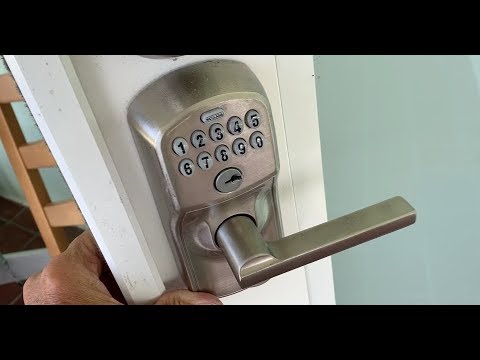 Schlage Lock Blinks Red Won’t Open – Reasons – Solutions video thumbnail