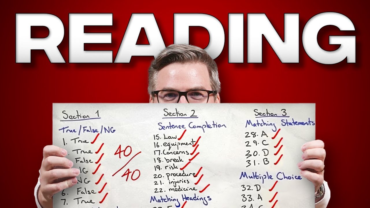 Simple Technique for Band 9 in IELTS Reading