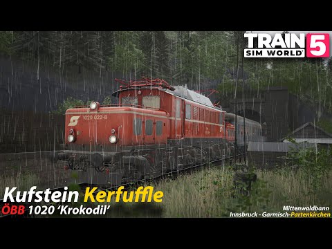 Kufstein Kerfuffle: Mittenwaldbahn : Train Sim World 5 [4K 60FPS]