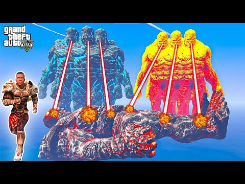 FRANKLIN STOLEN ANGEL GOD POWERS TO HELP GOLD GOD AND AVENGERS IN GTA 5 | GTA5 AVENGERS