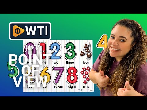 Melissa & Doug Lift & See Numbers Wooden Peg Puzzle - 10 Pieces - FSC-Certified Materials - WTI product video review