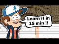 Gravity Falls - Opening Theme Song - EASY Guitar tutorial (TAB)