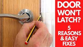 How to Fix a Door That Won