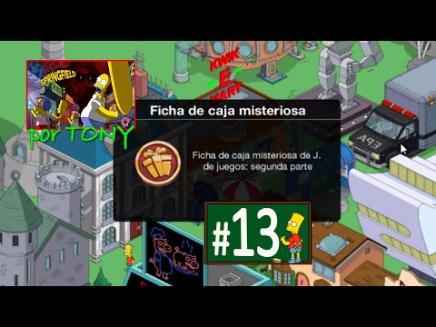 Los Simpson Springfield "Juegos'20: Cap. 13 - Segunda Ficha de la Caja Misteriosa" por Tony