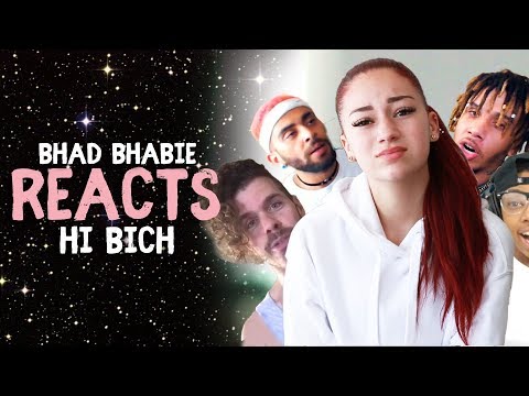 Danielle Bregoli reacts to BHAD BHABIE 