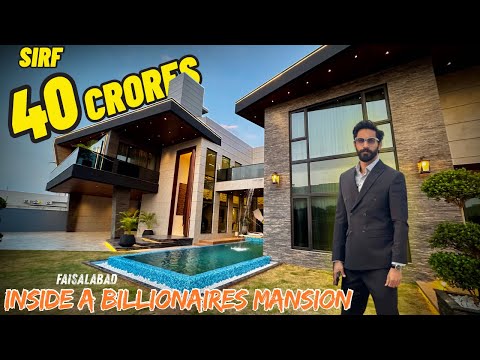 THE BIGGEST 2.5 Kanal BILLIONAIRE'S DREAM MANSION For Sale in Faisalabad