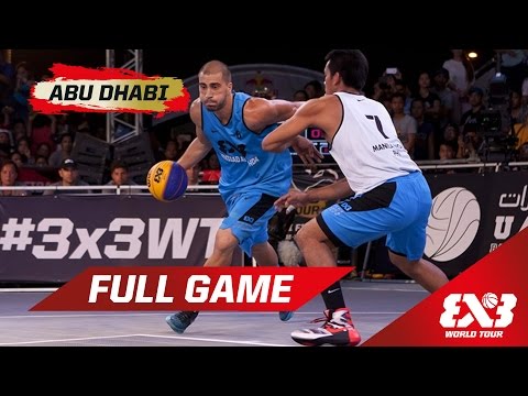 Novi Sad Alwahda vs Manila North - QF Full Game - Abu Dhabi - 2015 FIBA 3x3 World Tour Final