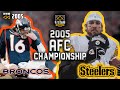 Ben Roethlisberger Leads Steelers to the Superbowl! | Steelers vs Broncos 2005 AFC Championship