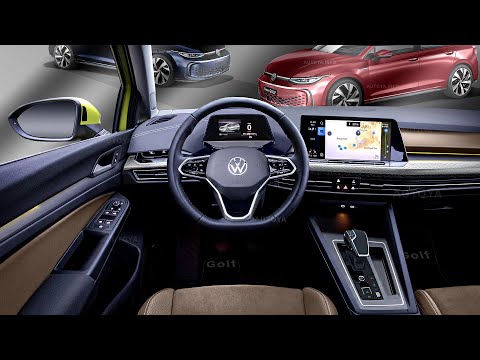 New VW Golf 8 2024 Facelift - INTERIOR Refresh Preview