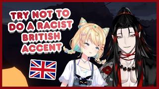 Millie doing her best to not mess up her British accent in front of Vox [NIJISANJI EN | Vox Akuma]