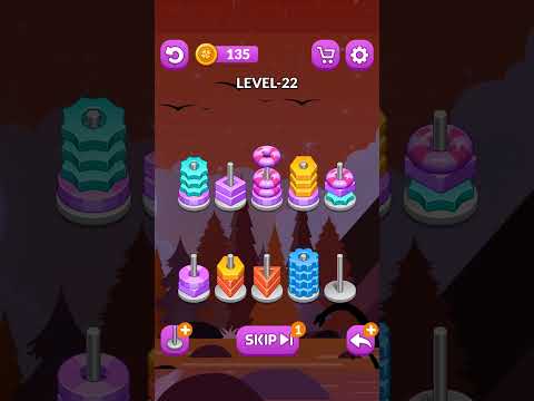 Hoop Sort Fever : Color Stack video thumbnail