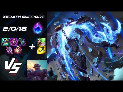 SUPPORT Xerath vs Braum - EU Challenger Patch 14.22