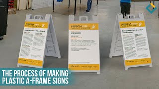 The Making Process of Promotional Sandwich Boards