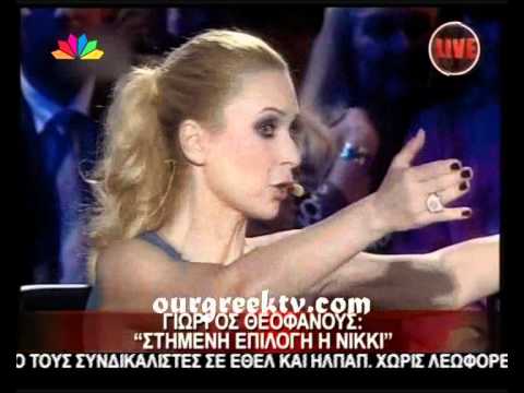 Theofanous: Stimeno gia Nikki Ponte