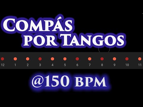 Compas por Tangos @150 bpm - Flamenco Metronome