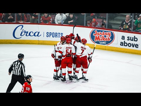 Carolina Hurricanes at Chicago Blackhawks | Game Highlights | 1.20.25