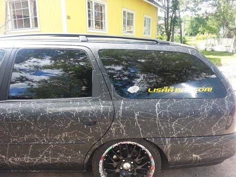 BassMondeo Rebuild #18 | Painting with bedliner