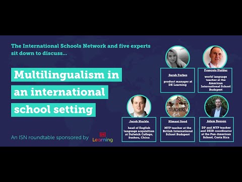 Multilingualism in an international school setting - Roundtable