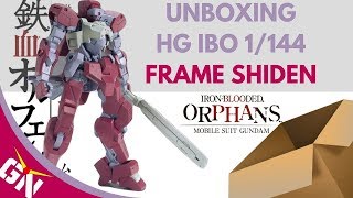 Unboxing: HG IBO 1/144 Frame Shiden