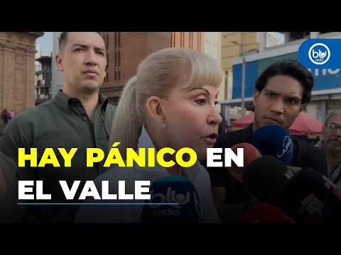 “Hay pánico”: Dilian Francisca Toro habla de terror en Valle y lanza dura advertencia