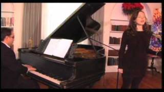 Lilah Gosman and Milos Repicky performed in the Penthouse of the Roger Smith Hotel