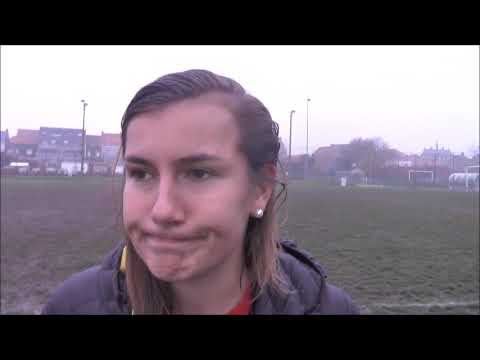 Ulrike Declerck na Ladies SC Zonnebeke - FW Diksmuide-Merkem B op 25.11.2018