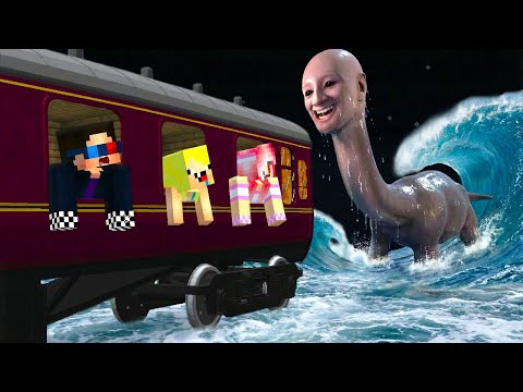 🚆АНОМАЛЬНЫЙ ПОЕЗД ТАЛАССОФОБИИ В МАЙНКРАФТ! ШЕДИ МЕН MINECRAFT