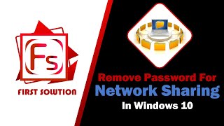 How To Remove Password for Network Files/Folders Sharing in Windows 10