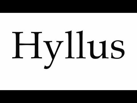 How to Pronounce Hyllus
