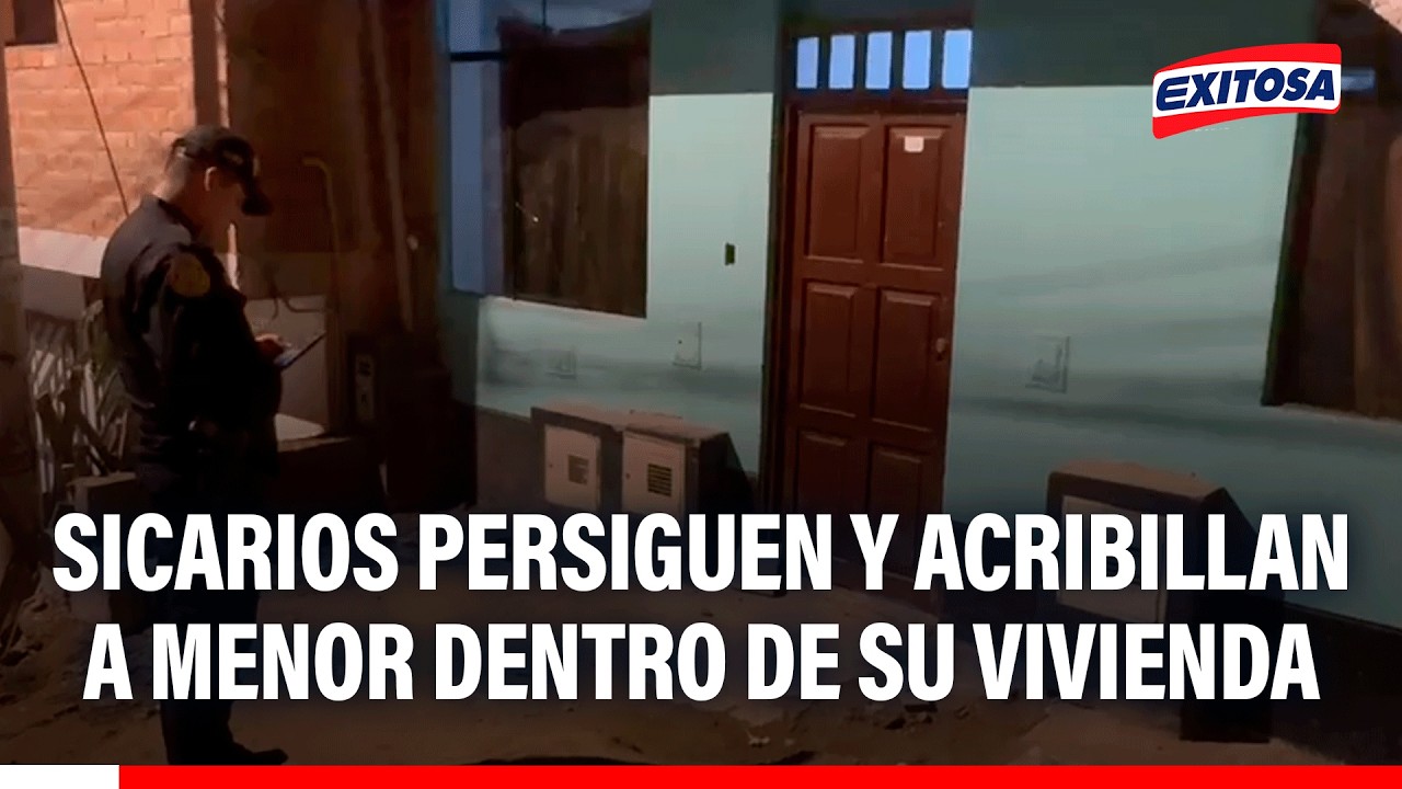 🔴🔵 VES: Presuntos sicarios persiguen yacribillan a menor dentro de su vivienda