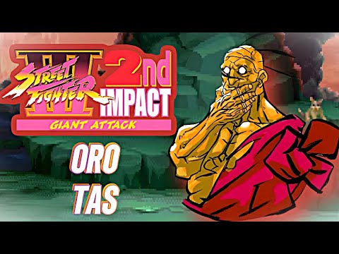 【TAS】Street Fighter III: 2nd Impact - Oro Gameplay