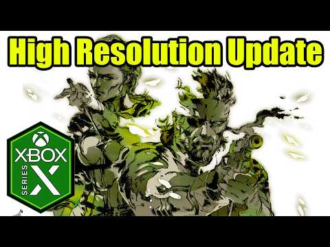 Metal Gear Solid 3 [High Resolution Update] Xbox Series X Gameplay [Master Collection] [Optimized]