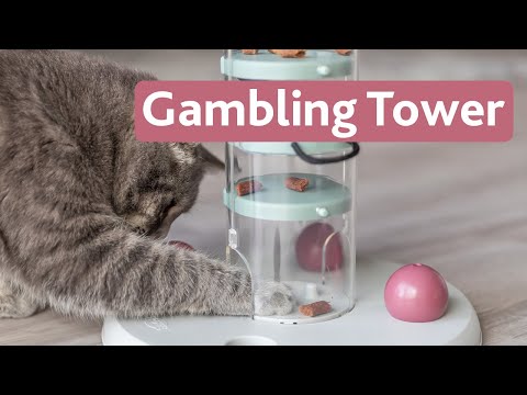 Trixie Cat Activity Gabling Tower Voerspeelgoed