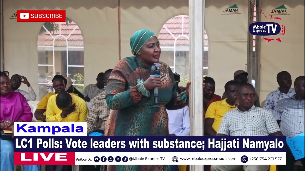 Vote leaders with substance; Hajjati Namyalo 