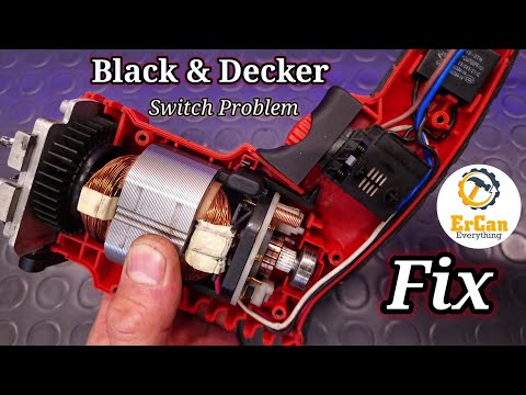 Black & Decker Reverse Switch problem Fixing (Just Forward Function is Working)