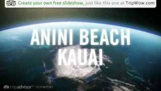 preview picture of video 'Anini Beach - Kauai, Hawaii, United States'