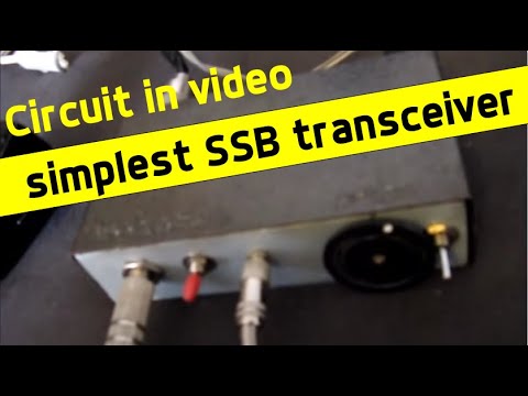 Ultra-simple 7 MHz phasing SSB transceiver