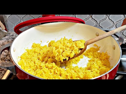 Easy Yellow Rice Recipe | How To Make Yellow Rice | HD Cooking Video